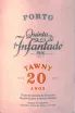 Этикетка Porto 20 Anos Quinta do Infantado 2002 0.75 л