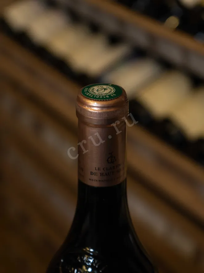 Пробка Chateau Haut-Brion Le Clarence de Haut-Brion Pessac-Leognan 2018 0.75 л