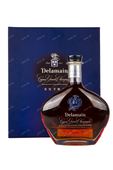Коньяк Delamain Extra decanter & gift box  Grande Champagne 0.7 л
