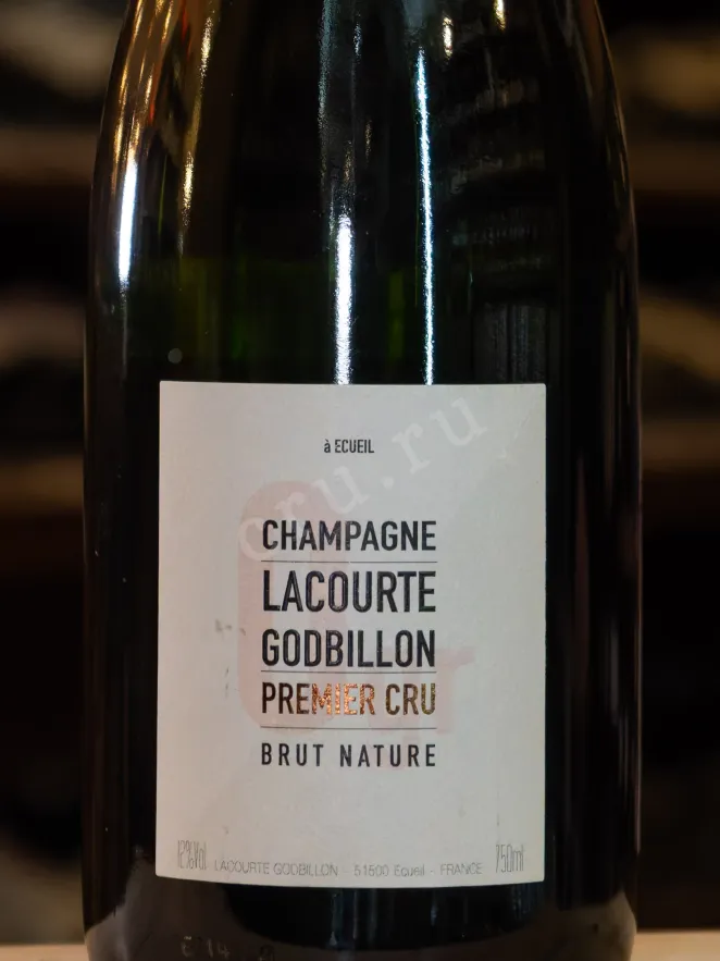 В магазине Крю Профи Lacourte Godbillon Premier Cru Brut Nature 2014 0.75 л