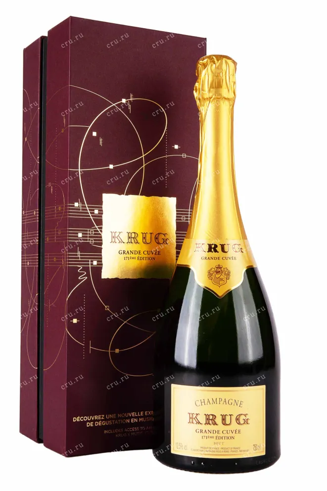 Шампанское Krug Grande Cuvee in gift box 2015 0.75 л