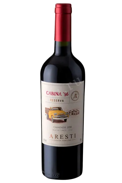 Вино Aresti Cabina '56 Reserva Carmener Valle de Curico DO 2022 0.75 л