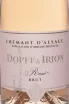 Этикетка Dopff & Irion Cremant d'Alsace Brut Rose AOC 2022 0.75 л