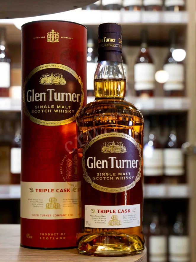 В магазине Крю Профи Glen Turner Triple Cask Single Malt in tube 0.7 л