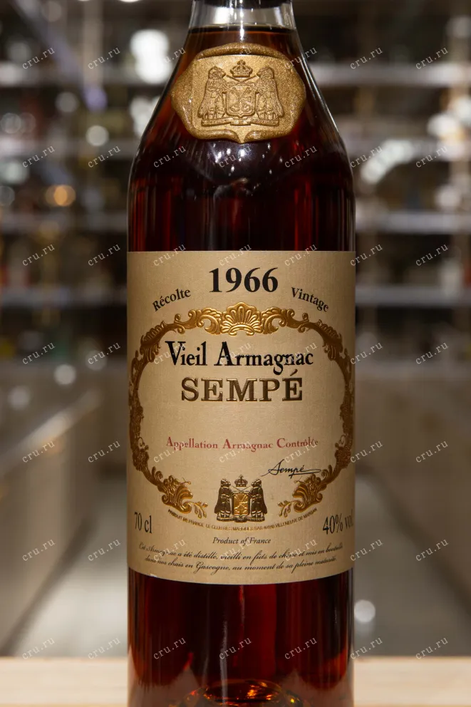 Этикетка Sempe 1966 0.7 л