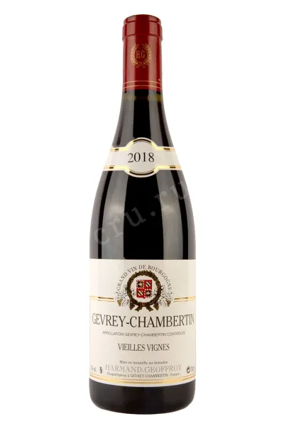 Вино Domaine Harmand-Geoffroy Gevrey-Chambertin Vielles Vignes 2018 0.75 л