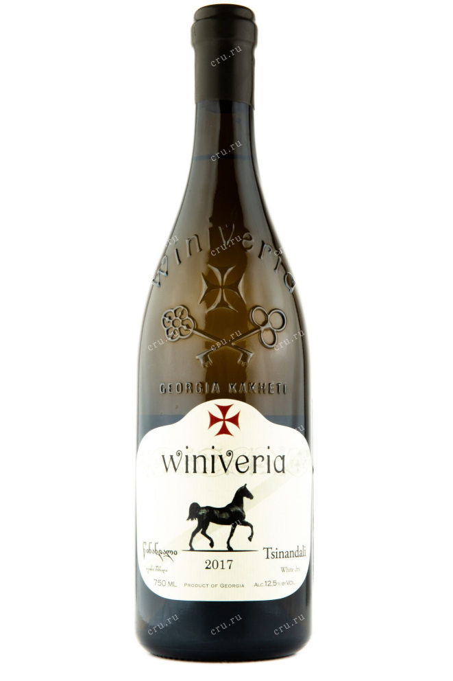 Вино Winiveria Tsinandali 2017 0.75 л