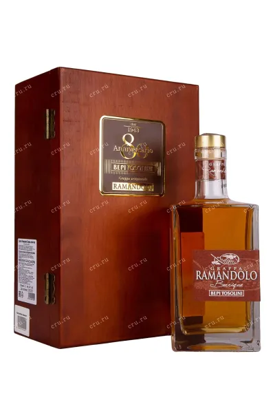 Граппа Bepi Tosolini Ramandolo Barrique Decanter in wooden box  0.7 л