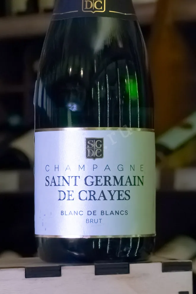 В магазине Крю Профи Saint Germain de Crayes Blanc de Blancs 2019 0.375 л