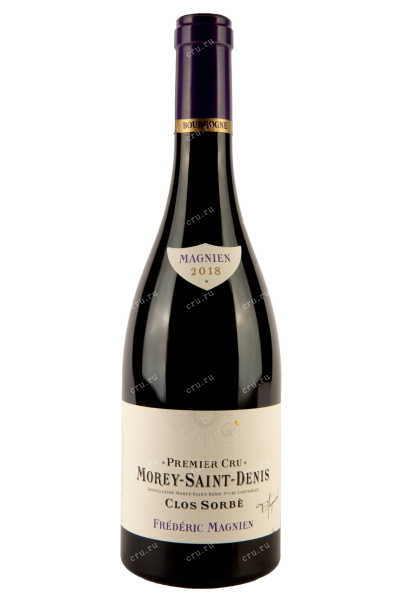 Вино Frederic Magnien Morey-Saint-Denis Premier Cru Clos Sorbe 2018 0.75 л