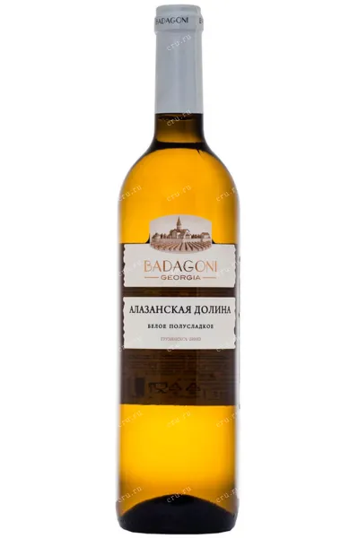 Вино Badagoni Alazani Valley White 2017 0.75 л