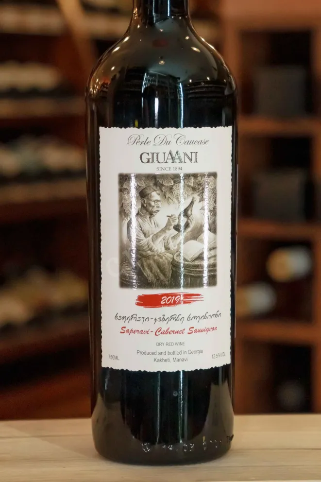 В магазине Крю Профи Giuaani Perle du Caucase Saperavi Cabernet Sauvignon 2019 0.75 л