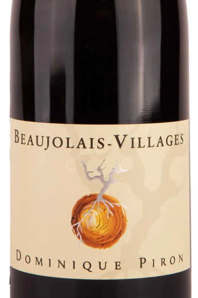Этикетка Dominique Piron Beaujolais-Villages 2020 0.75 л