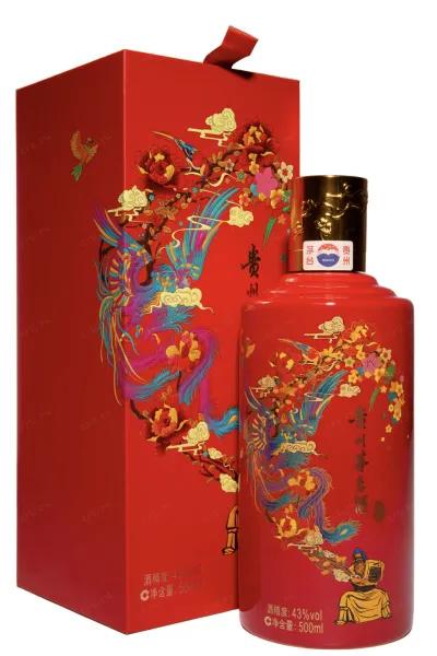 Байцзю Kweichow Moutai Banquet Red in gift box  0.5 л