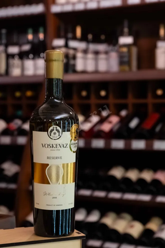 В магазине Крю Профи Voskevaz Reserve White Dry 2018 0.75 л