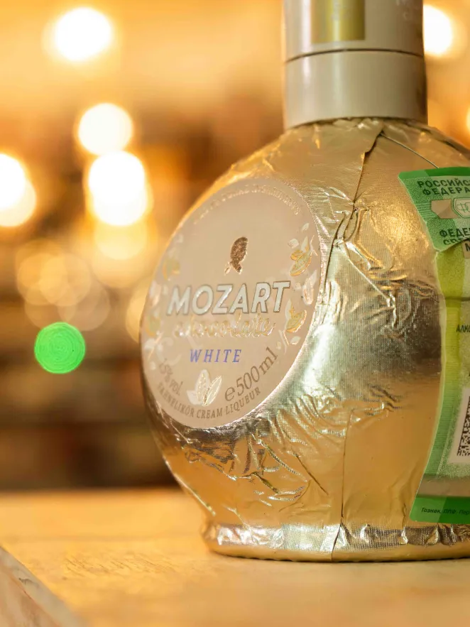В магазине Крю Профи Mozart White Chocolate Vanilla 0.5 л