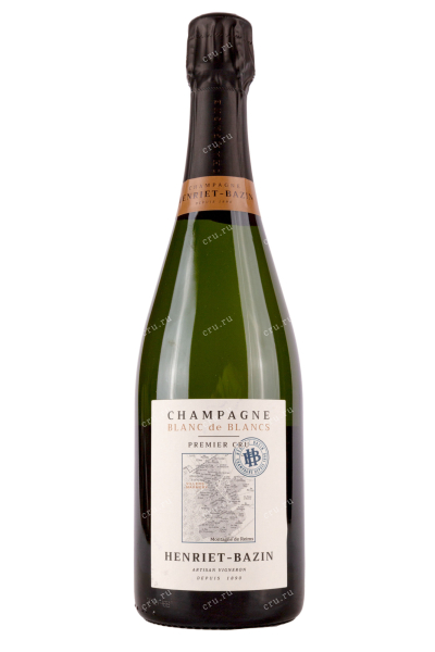 Шампанское Henriet-Bazin Premeier Cru Blanc de Blancs Extra Brut 2019 0.75 л