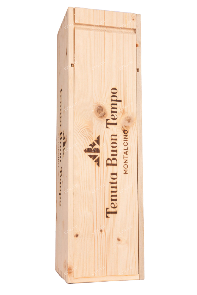 Деревянная коробка Tenuta Buon Tempo Brunello di Montalcino p.56 wooden box 2018 1.5 л