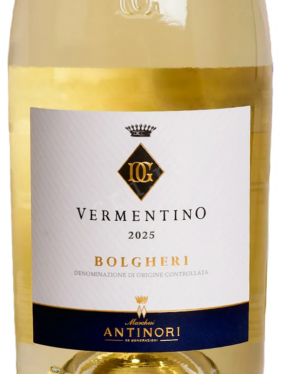 Этикетка Tenuta Guado Al Tasso Vermentino Bolgheri 2025 0.75 л