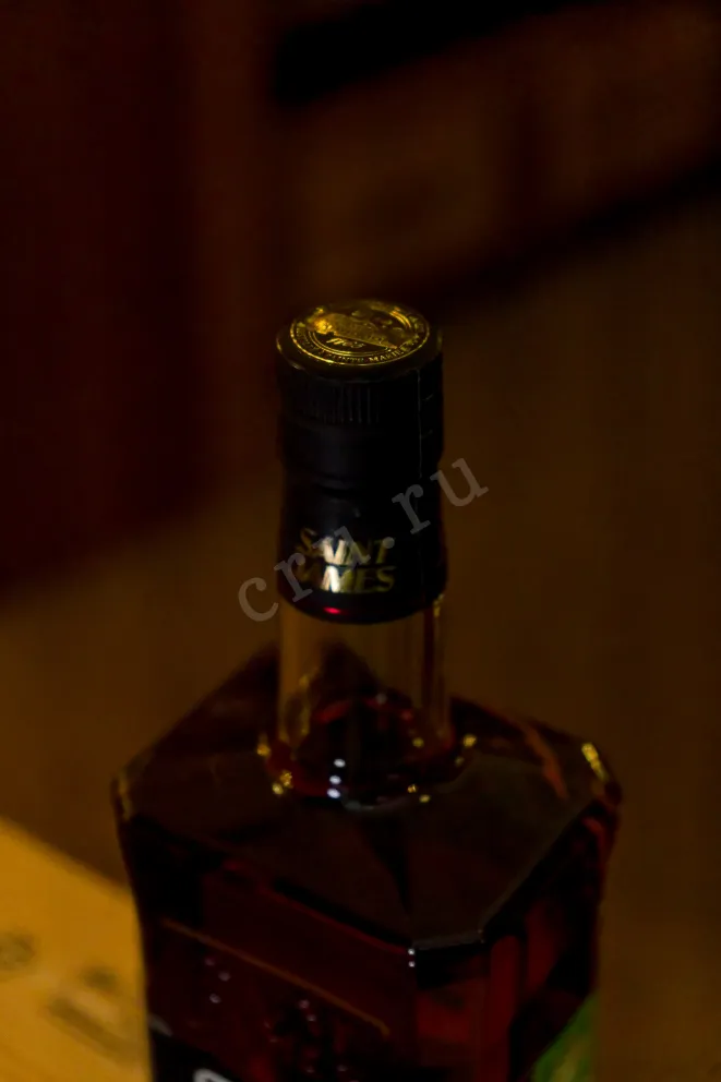 Пробка Saint James Agricole Tres Vieux 15 yeras in gift box 0.7 л