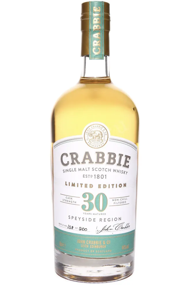 Бутылка Crabbie 30 Years Old Limited Edition in gift box 0.7 л