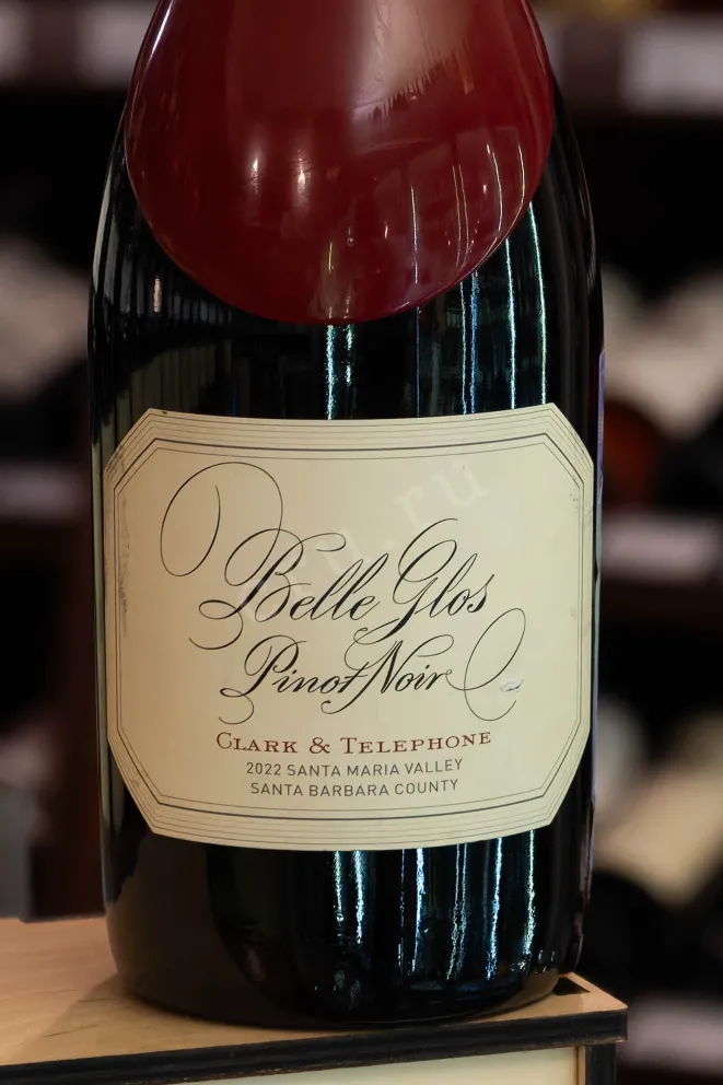 В магазине Крю Профи Belle Glos Clark & Telephone Pinot Noir 2022 0.75 л