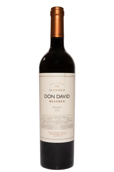 Вино Don David Malbec 2020 0.75 л