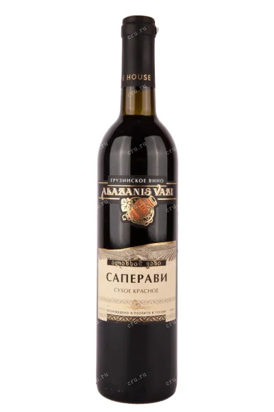 Вино Saperavi Alazanis Vazi 2019 0.75 л