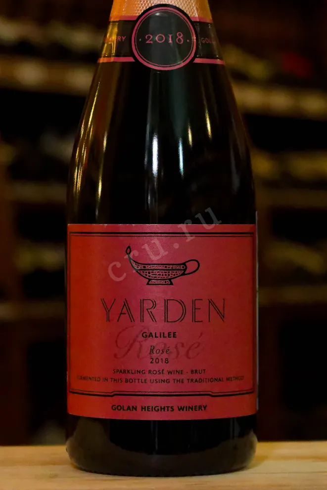 В магазине Крю Профи Yarden Rose Brut 2018 0.75 л