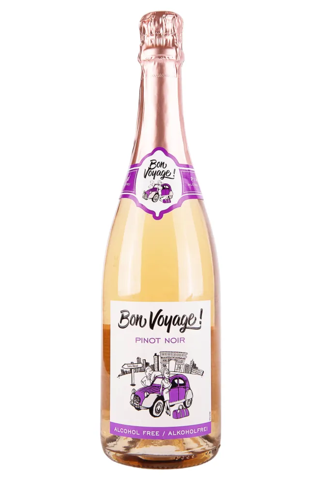 Игристое вино Bon Voyage Pinot Noir 2023 0.75 л