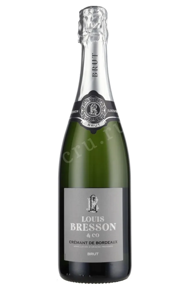 Игристое вино Louis Bresson & Co Brut Cremant de Bordeaux  2024 0.75 л