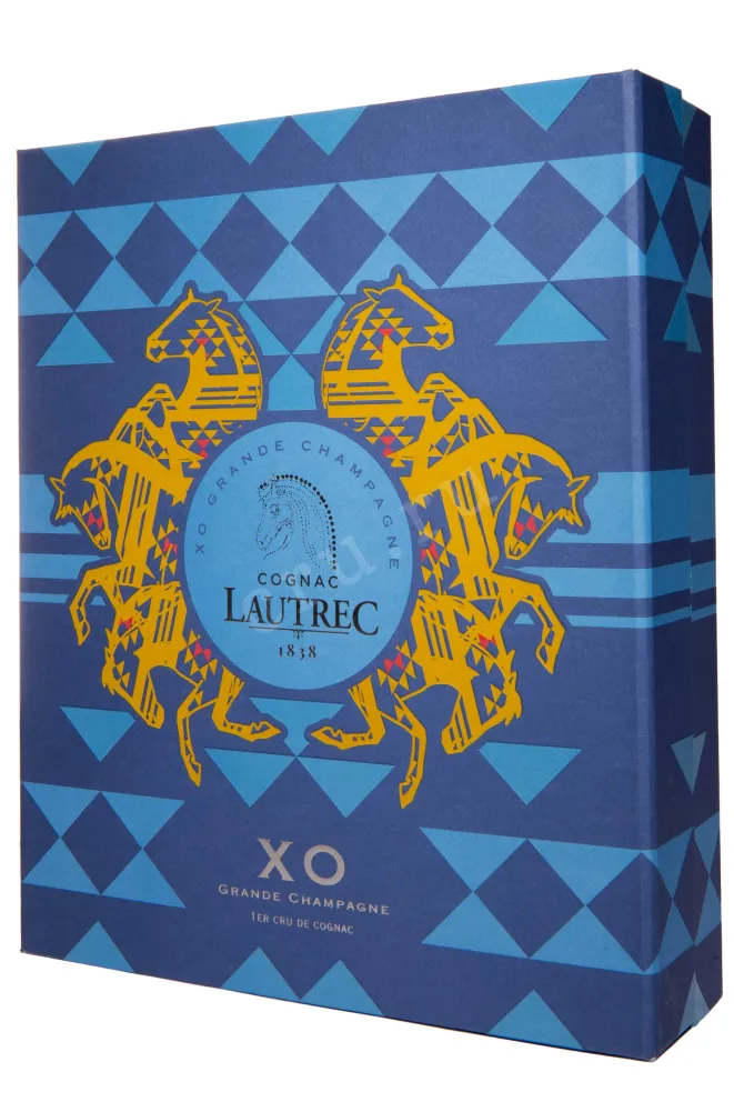 Подарочная коробка Lotrec Grande Champagne XO in gift box 2012 0.7 л