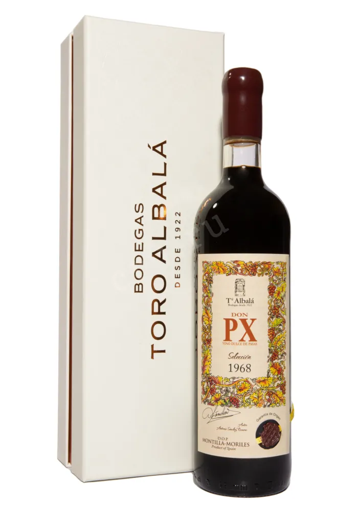 Херес Don PX Pedro Ximenez Montilla Moriles DO in gift box 1968 0.75 л
