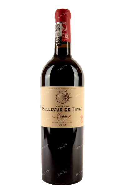 Вино Chateau Bellevue de Tayac Margaux 2018 0.75 л