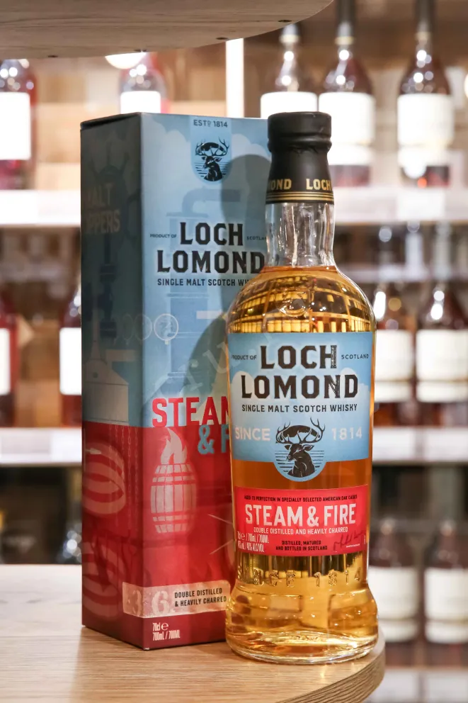 В магазине Крю Профи Loch Lomond Steam & Fire Single Malt in gift box 0.7 л
