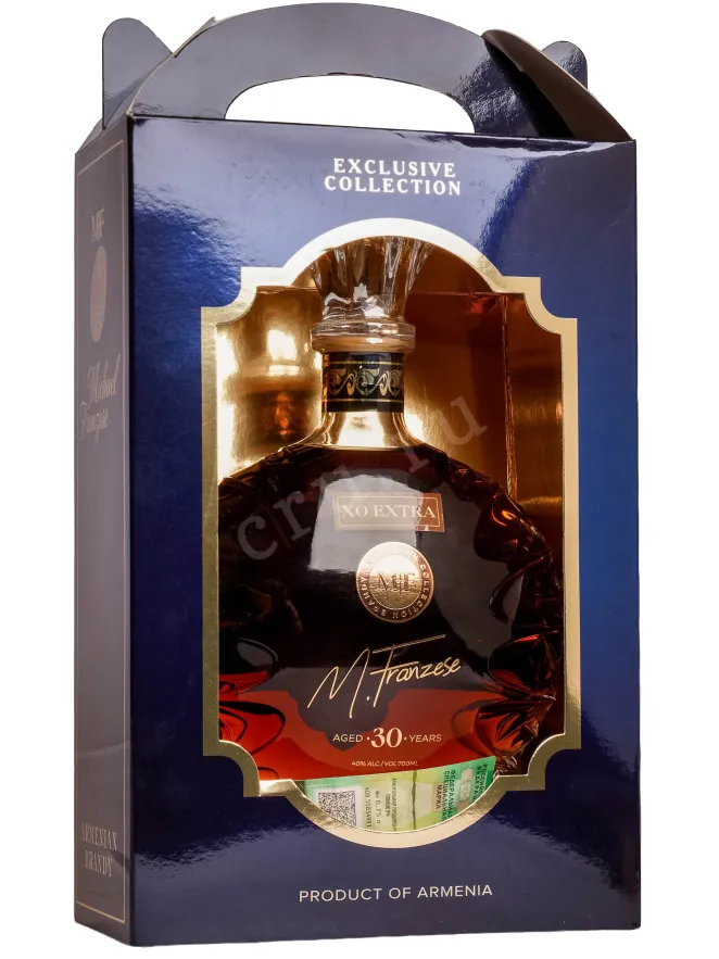 Подарочная коробка Michael Franzese XO Extra 30 years in gift box 0.7 л
