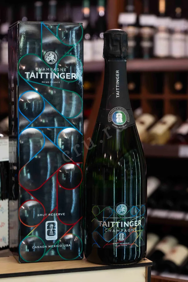 В магазине Крю Профи Taittinger Brut Reserve in gift box 2022 0.75 л