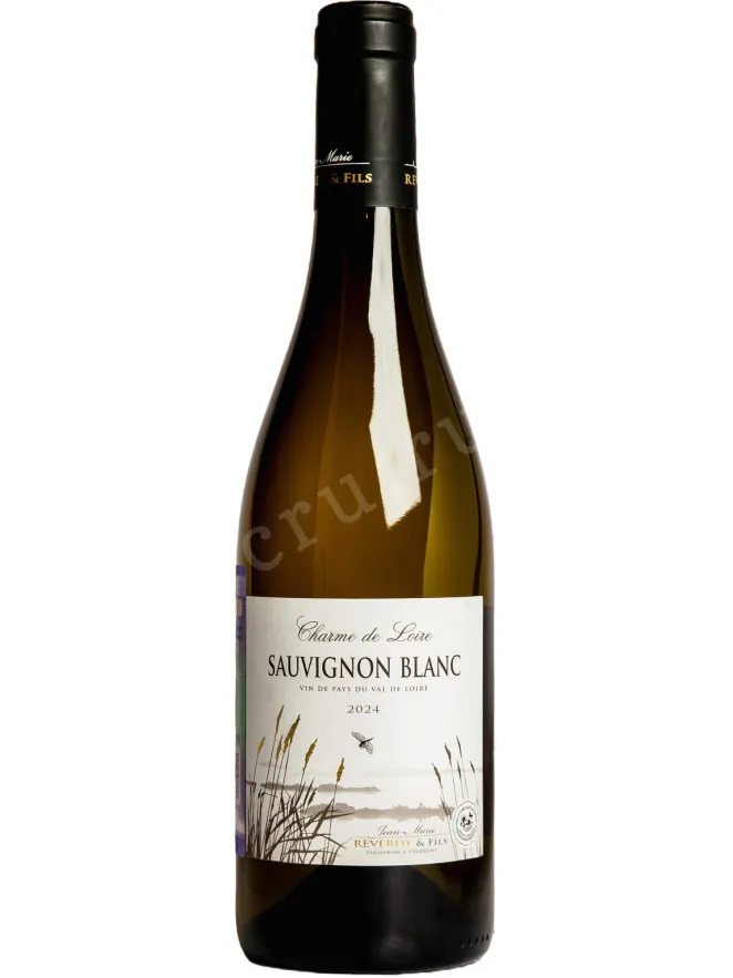 Вино Charme de Loire Sauvignon Blanc Jean-Marie Reverdie & Fils 2024 0.75 л