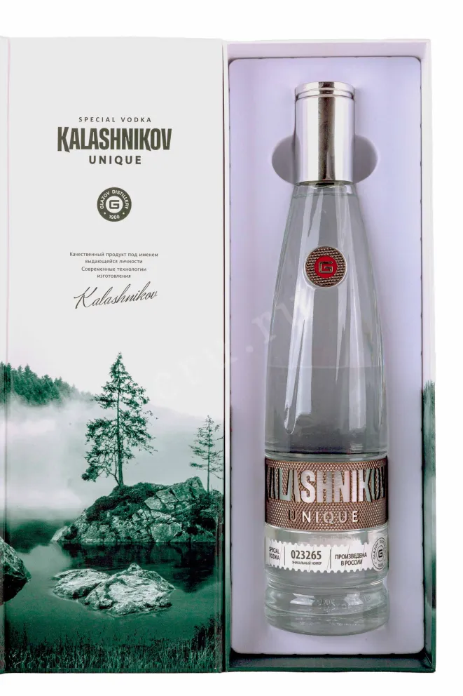 В подарочной коробке Kalashnikov Unique in gift box 0.7 л