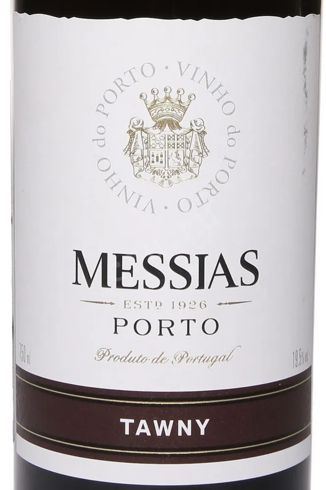 Этикетка Messias Tawny 2021 0.75 л