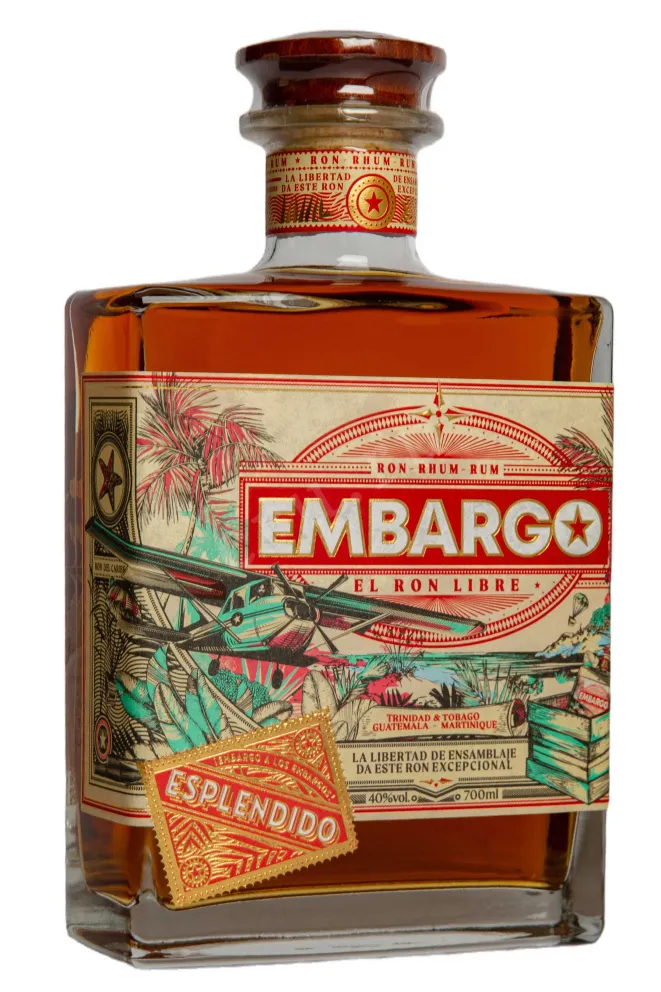 Бутылка Embargo Anejo Esplendido gift box 0.7 л
