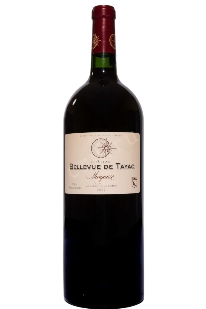 Вино Chateau Bellevue de Tayac Margaux 2022 3 л