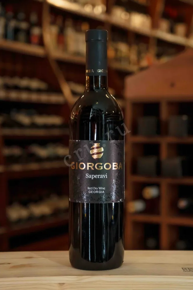 В магазине Крю Профи Giorgoba Saperavi 2023 0.75 л