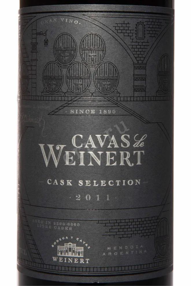Этикетка Cavas de Weinert Cask Selection 2011 0.75 л