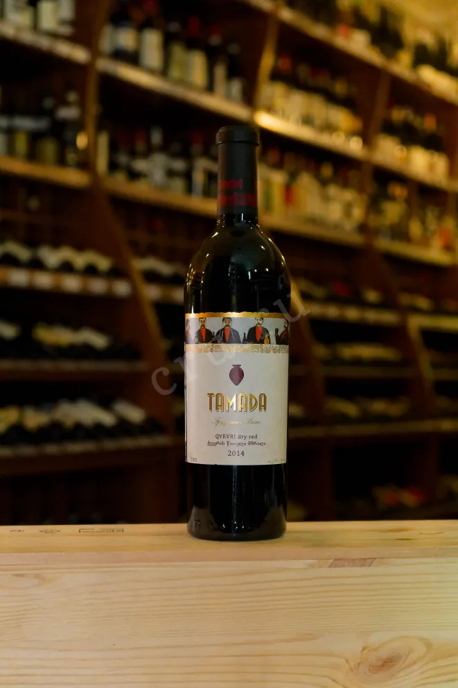 В магазине Крю Профи Tamada Qvevri Red Dry 2014 0.75 л