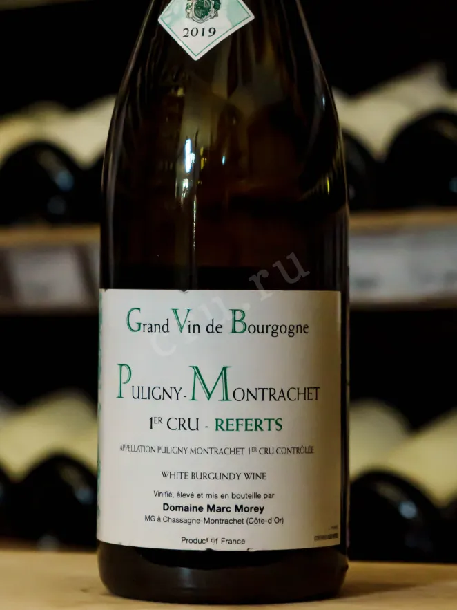 В магазине Крю Профи Marc Morey Puligny-Montrachet 1-er Cru Referts 2019 0.75 л