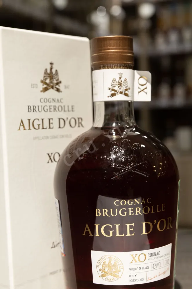В магазине Крю Профи Brugerolle Aigle d'Or XO in gift box 0.7 л