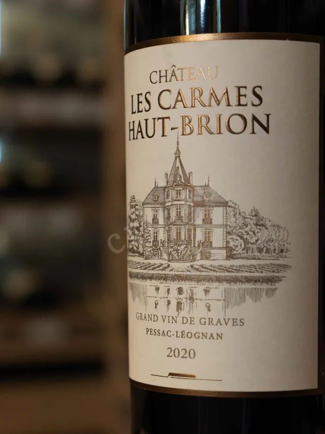 В магазине Крю Профи Chateau les Carmes Haut-Brion Pessac-Leognan 2020 0.75 л