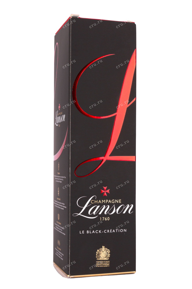 Подарочная коробка Lanson Le Black Creation 257 gift box 2017 0.75 л