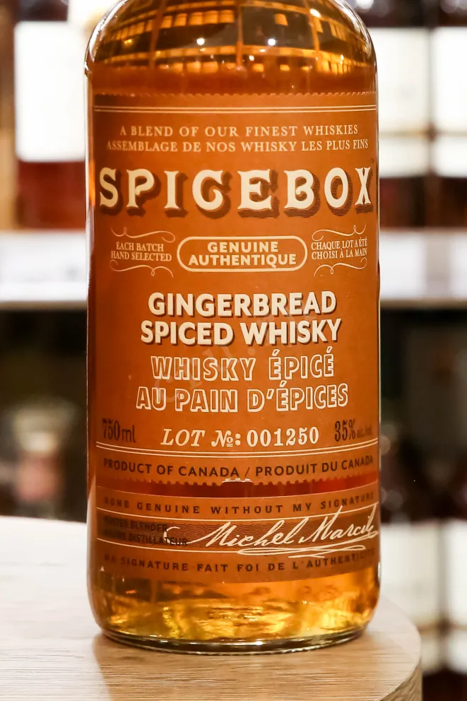 В магазине Крю Профи Spicebox Gignerbread Spiced in gift box 0.75 л